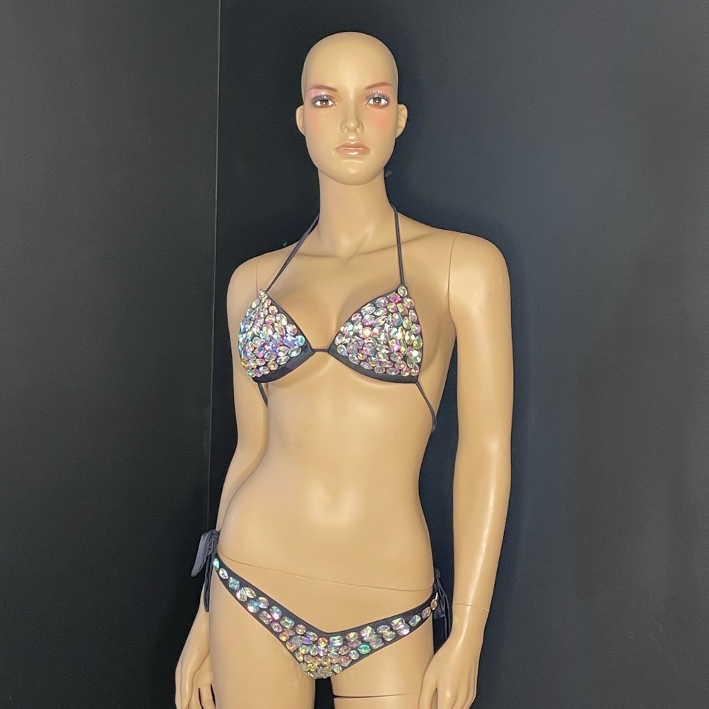 Rhinestone Brazilian Bikini